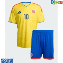 Kolumbija James Rodriguez #10 Domaci Dres za djecu SP 2026 Kratak Rukav (+ Kratke hlače)